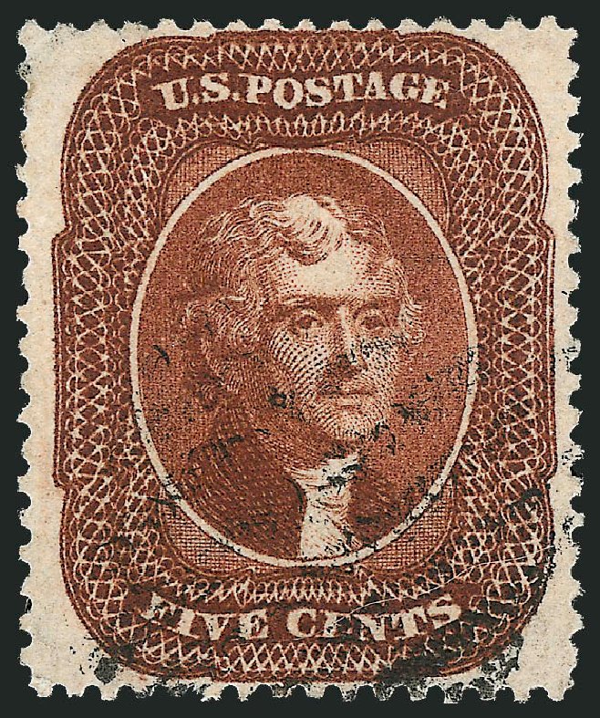 Prices of US Stamps Scott Cat. # 30 - 1861 5c Jefferson. Robert Siegel Auction Galleries, Oct 2010, Sale 997, Lot 5261