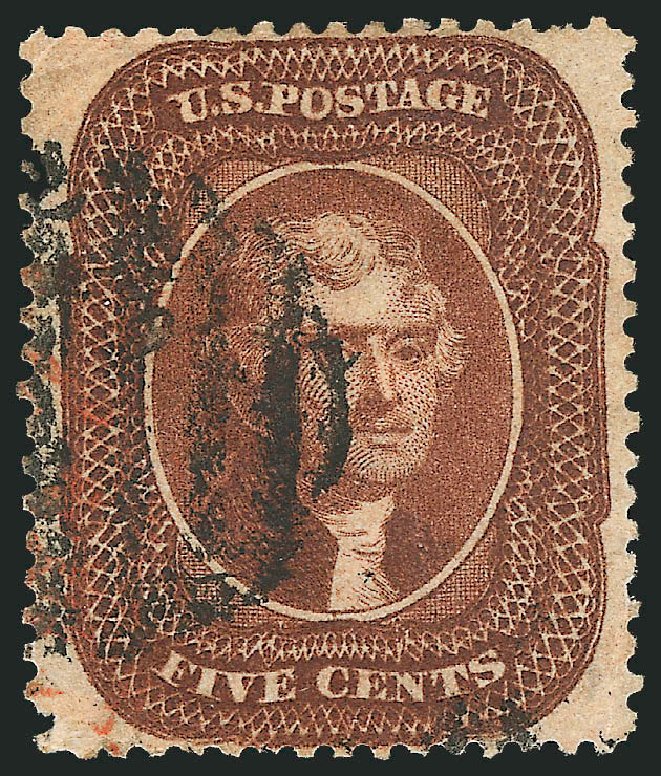Cost of US Stamps Scott Catalog # 30: 5c 1861 Jefferson. Robert Siegel Auction Galleries, Dec 2012, Sale 1037, Lot 1485