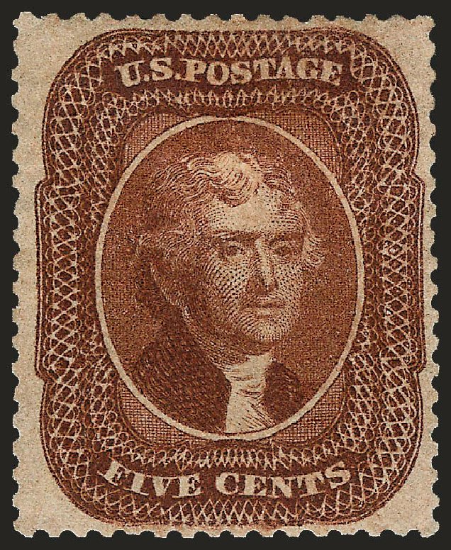 Prices of US Stamp Scott # 30: 5c 1861 Jefferson. Robert Siegel Auction Galleries, Jun 2009, Sale 975, Lot 1195