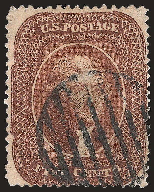US Stamp Price Scott Catalogue # 30 - 1861 5c Jefferson. Robert Siegel Auction Galleries, Apr 2010, Sale 984, Lot 165