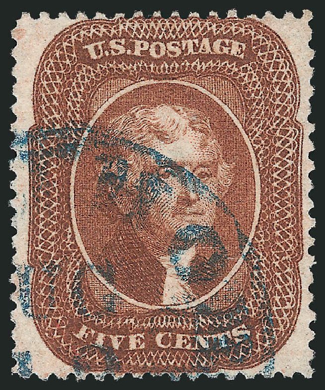 Value of US Stamp Scott Catalog # 30 - 5c 1861 Jefferson. Robert Siegel Auction Galleries, Dec 2013, Sale 1062, Lot 143