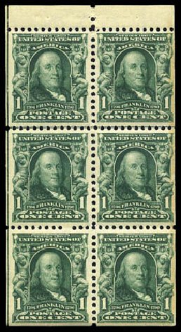 Cost of US Stamp Scott Catalogue 300: 1903 1c Franklin. Matthew Bennett International, Mar 2011, Sale 337, Lot 2769