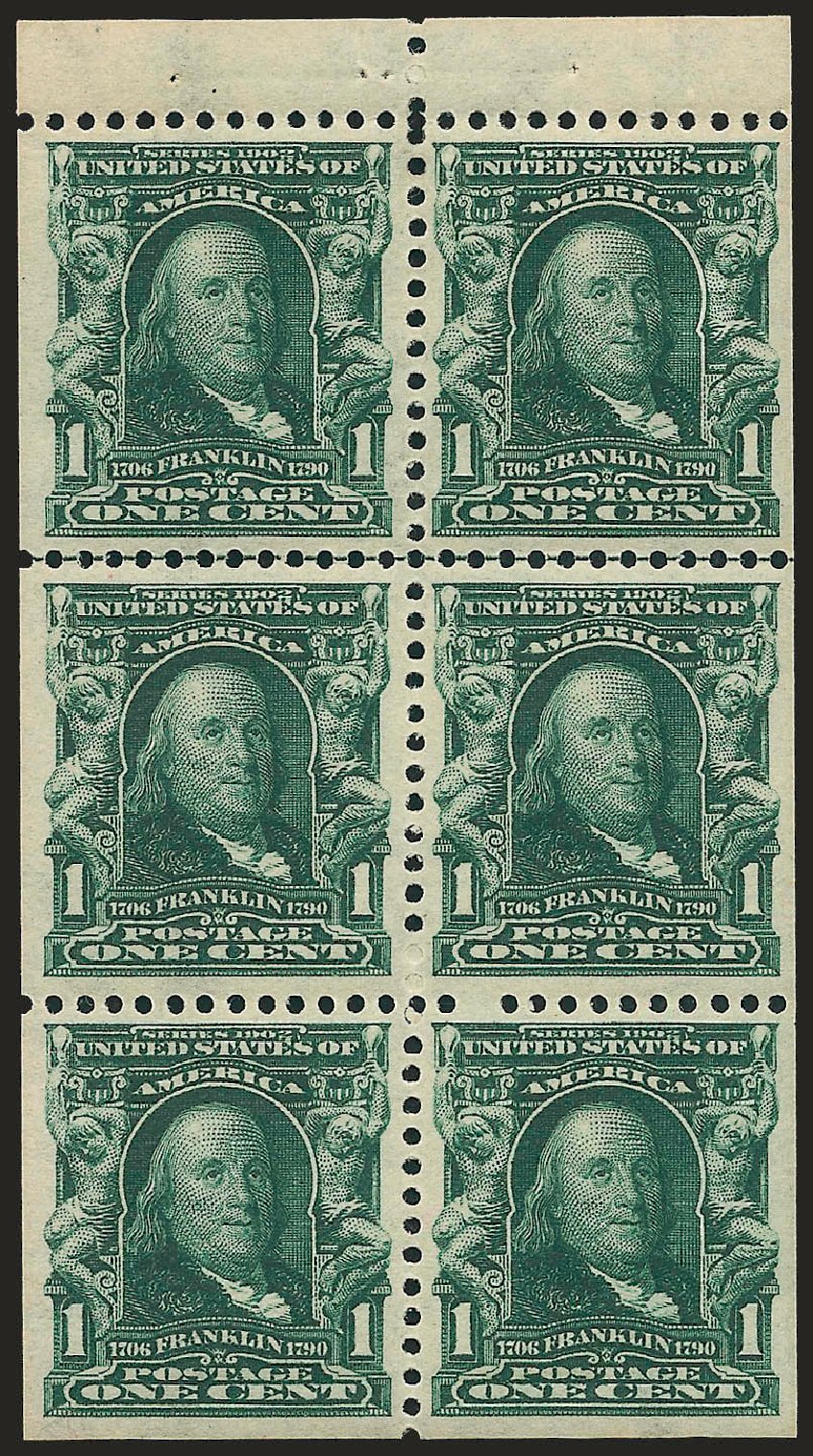 Costs of US Stamps Scott Cat. #300: 1903 1c Franklin. Robert Siegel Auction Galleries, Sep 2009, Sale 976, Lot 1849