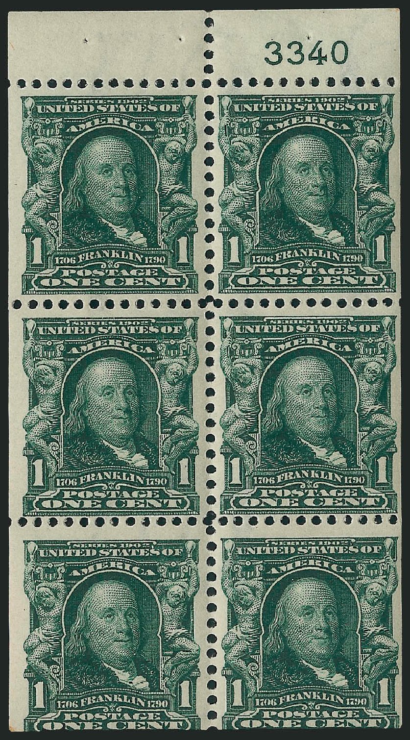 Cost of US Stamps Scott Cat. # 300 - 1903 1c Franklin. Robert Siegel Auction Galleries, Jun 2010, Sale 991, Lot 1039