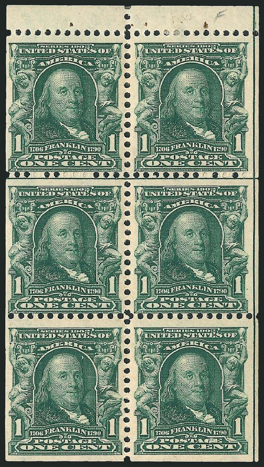 Prices of US Stamps Scott Catalog #300: 1c 1903 Franklin. Robert Siegel Auction Galleries, Jun 2010, Sale 991, Lot 1050