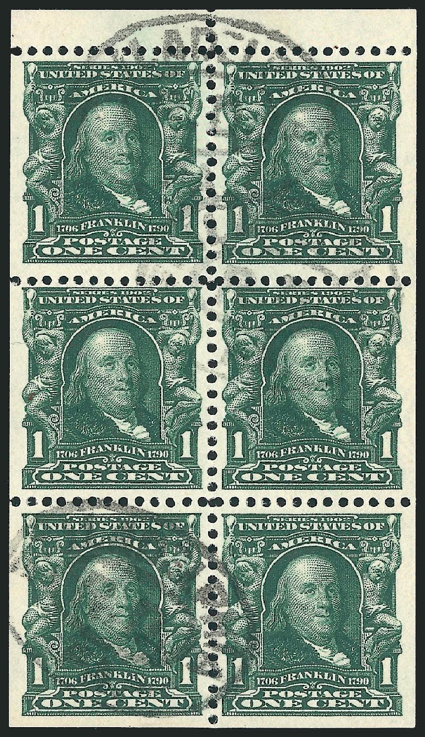 Costs of US Stamps Scott Catalogue # 300 - 1c 1903 Franklin. Robert Siegel Auction Galleries, Sep 2012, Sale 1028, Lot 301