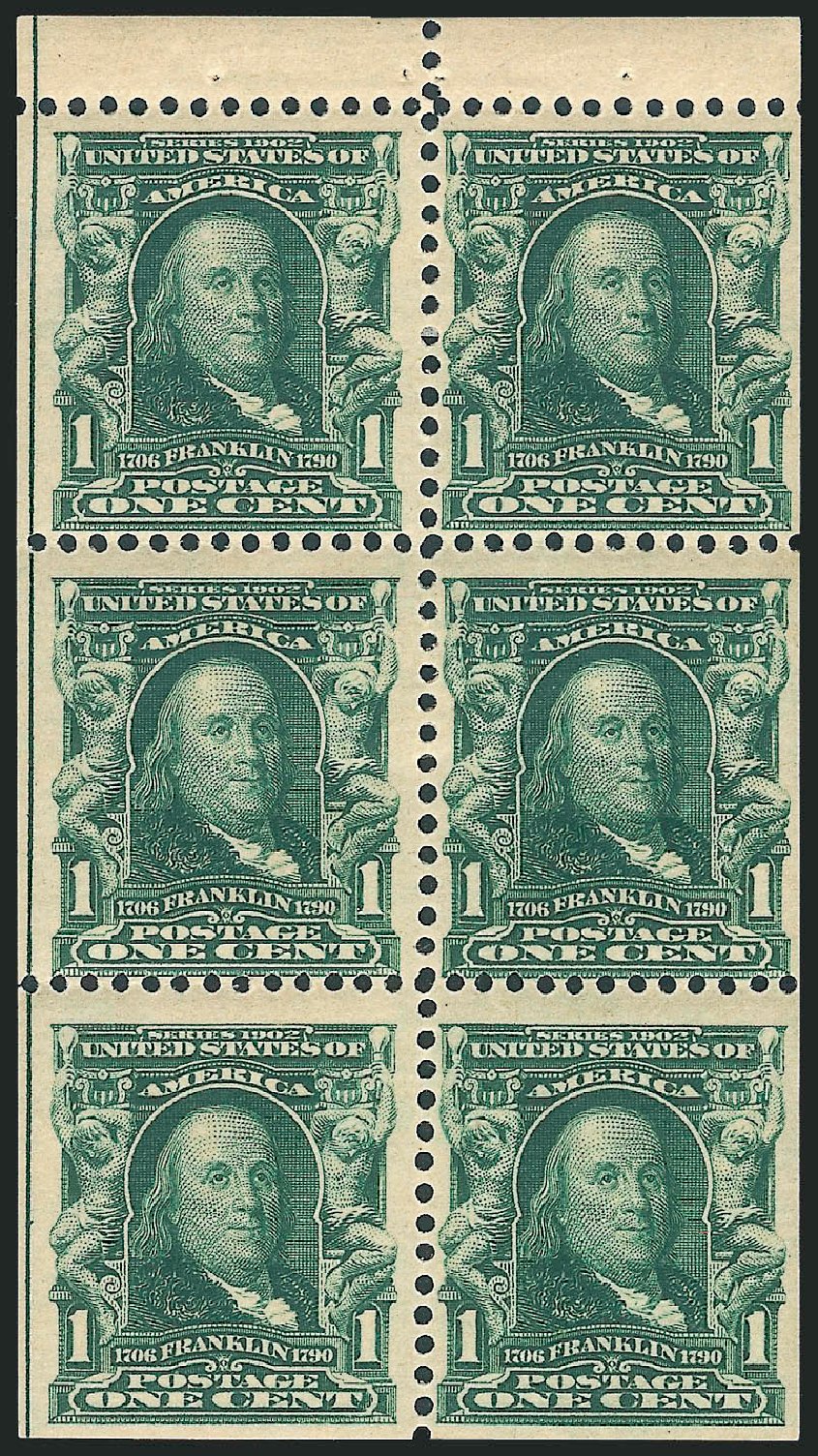 Costs of US Stamps Scott Cat. #300: 1903 1c Franklin. Robert Siegel Auction Galleries, Mar 2013, Sale 1040, Lot 2191