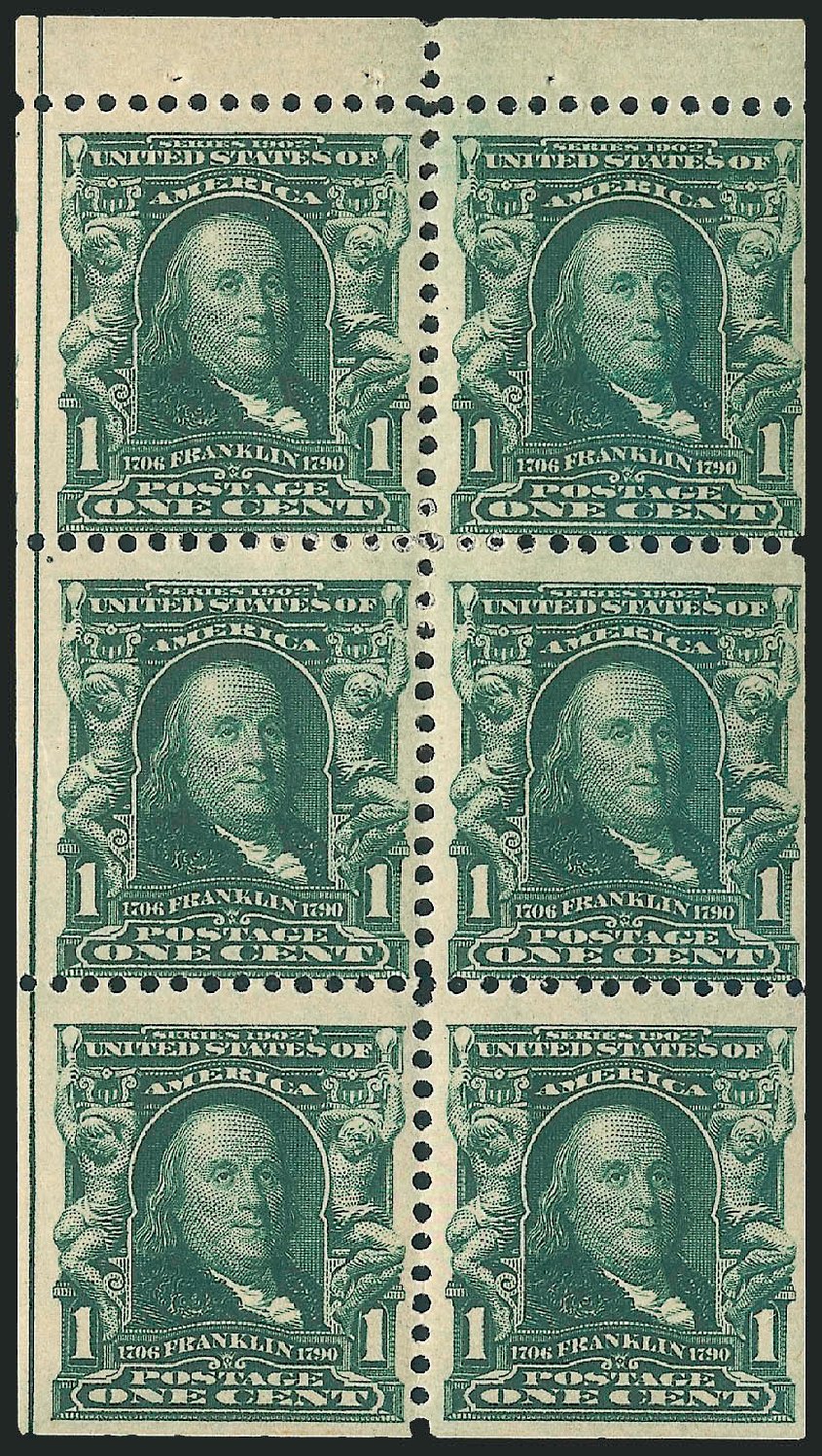 Cost of US Stamp Scott # 300 - 1c 1903 Franklin. Robert Siegel Auction Galleries, Jun 2010, Sale 991, Lot 1051