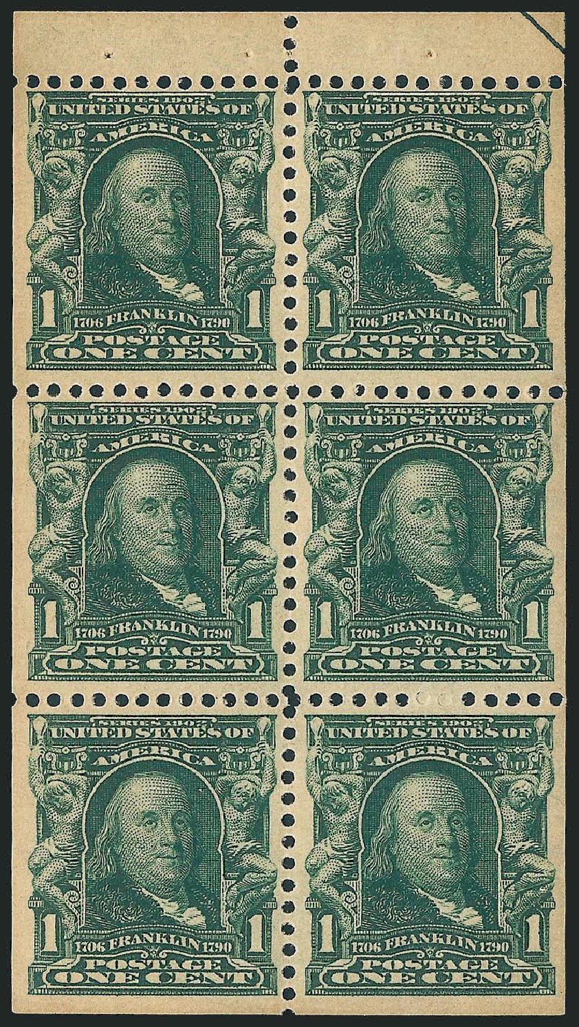 Price of US Stamps Scott Catalog #300 - 1903 1c Franklin. Robert Siegel Auction Galleries, Jun 2012, Sale 1026, Lot 1364