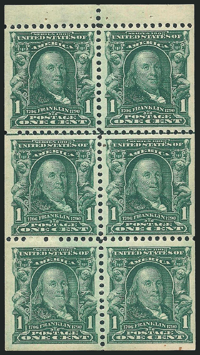 Prices of US Stamp Scott 300 - 1903 1c Franklin. Robert Siegel Auction Galleries, Oct 2011, Sale 1014, Lot 1715