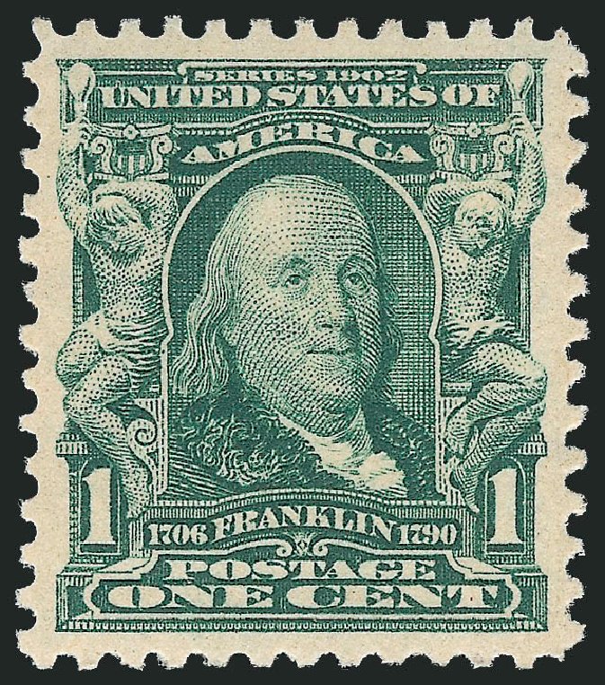Prices of US Stamps Scott Catalog # 300 - 1c 1903 Franklin. Robert Siegel Auction Galleries, Dec 2009, Sale 982, Lot 5675