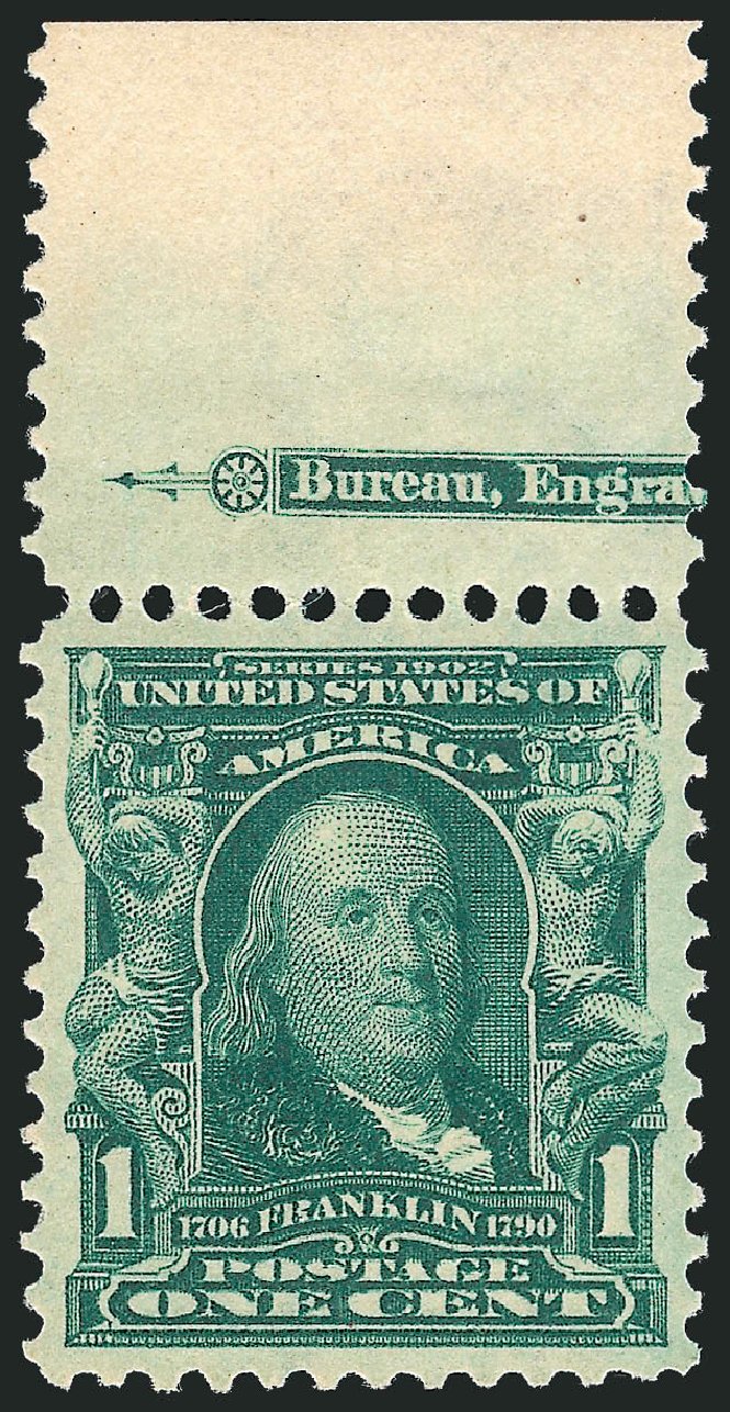 Costs of US Stamps Scott Catalogue #300: 1903 1c Franklin. Robert Siegel Auction Galleries, Oct 2011, Sale 1014, Lot 1712