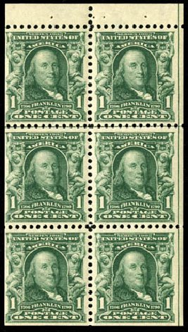 US Stamp Price Scott Cat. # 300: 1c 1903 Franklin. Matthew Bennett International, Apr 2008, Sale 326, Lot 303