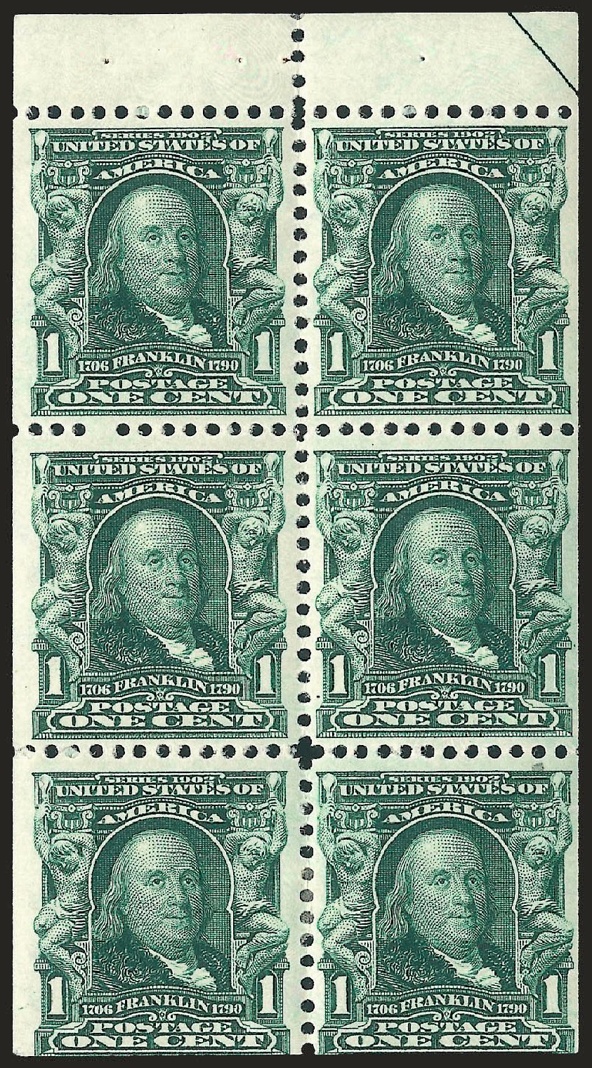 Prices of US Stamp Scott Catalog #300: 1c 1903 Franklin. Robert Siegel Auction Galleries, Jun 2010, Sale 991, Lot 1036