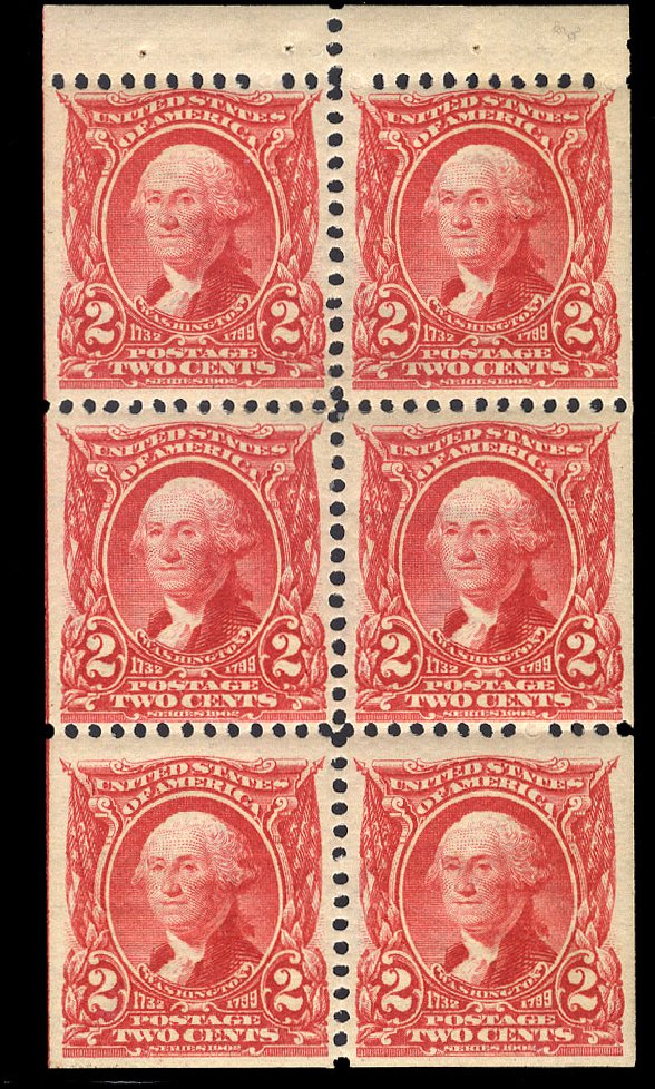 Values of US Stamp Scott Cat. # 301 - 2c 1903 Washington. Cherrystone Auctions, Apr 2009, Sale 200904, Lot 58