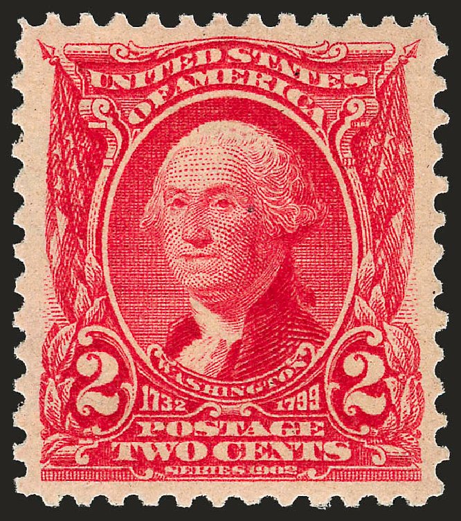 US Stamps Prices Scott Catalog 301: 1903 2c Washington. Robert Siegel Auction Galleries, Sep 2008, Sale 962, Lot 2610