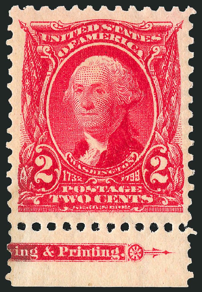 US Stamp Price Scott Cat. #301: 1903 2c Washington. Robert Siegel Auction Galleries, Sep 2008, Sale 962, Lot 2611