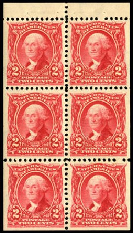US Stamp Value Scott Catalog 301 - 2c 1903 Washington. Matthew Bennett International, Apr 2008, Sale 326, Lot 304