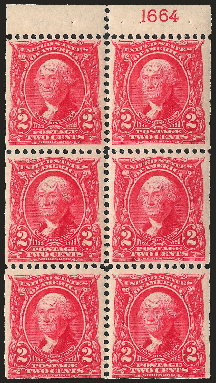 US Stamps Values Scott #301: 2c 1903 Washington. Robert Siegel Auction Galleries, Jun 2010, Sale 991, Lot 1064