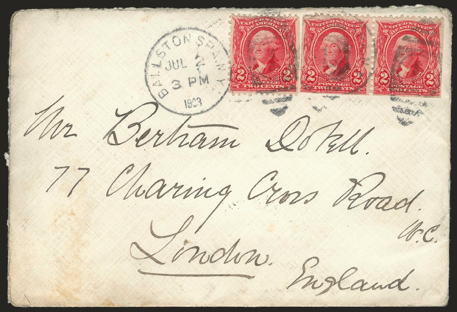 US Stamp Values Scott 301: 2c 1903 Washington. Robert Siegel Auction Galleries, Jun 2010, Sale 991, Lot 1082