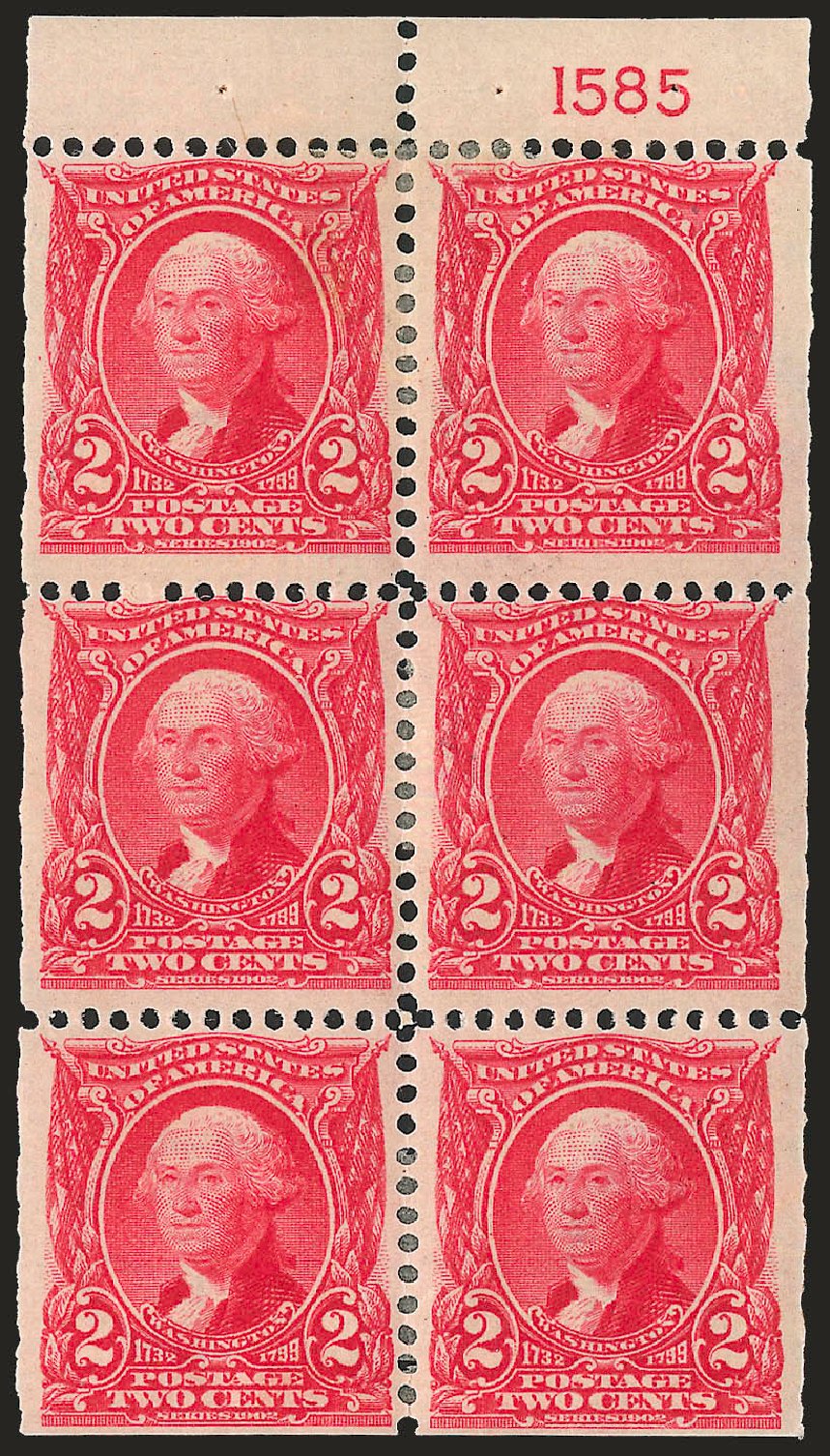 US Stamp Values Scott 301 - 1903 2c Washington. Robert Siegel Auction Galleries, Jun 2010, Sale 991, Lot 1063