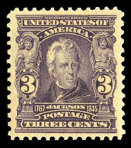 Prices of US Stamps Scott Catalog # 302 - 3c 1903 Jackson. Matthew Bennett International, Sep 2012, Sale 345, Lot 304
