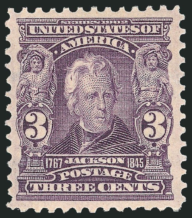 Cost of US Stamp Scott Catalogue #302 - 3c 1903 Jackson. Robert Siegel Auction Galleries, Sep 2009, Sale 976, Lot 1854