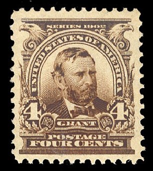 Costs of US Stamps Scott Catalog #303 - 1903 4c Grant. Cherrystone Auctions, Apr 2009, Sale 200904, Lot 59