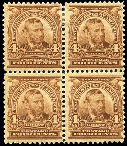 Cost of US Stamp Scott Catalogue 303 - 1903 4c Grant. Harmer-Schau Auction Galleries, Oct 2008, Sale 79, Lot 170