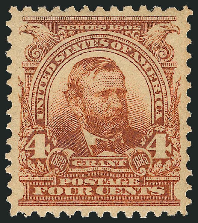 Prices of US Stamps Scott Catalog 303: 1903 4c Grant. Robert Siegel Auction Galleries, Sep 2009, Sale 968B, Lot 375
