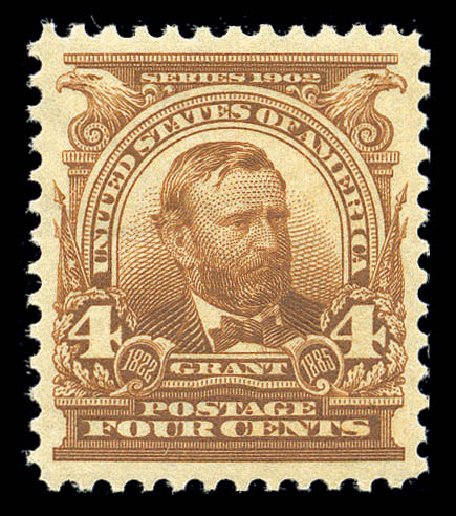 Cost of US Stamp Scott # 303 - 4c 1903 Grant. Matthew Bennett International, Sep 2010, Sale 331, Lot 676