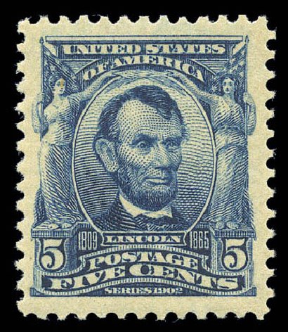 Costs of US Stamp Scott Cat. # 304: 1903 5c Lincoln. Matthew Bennett International, Sep 2010, Sale 333, Lot 3713