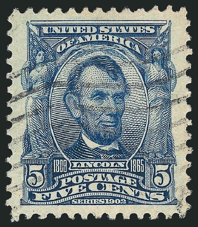 Cost of US Stamps Scott Catalogue 304: 1903 5c Lincoln. Robert Siegel Auction Galleries, Oct 2011, Sale 1014, Lot 1726