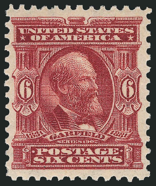 Price of US Stamp Scott Catalog #305: 1903 6c Garfield. Robert Siegel Auction Galleries, Jun 2009, Sale 975, Lot 1661