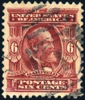 Values of US Stamp Scott Catalogue #305: 1903 6c Garfield. Harmer-Schau Auction Galleries, Mar 2011, Sale 89, Lot 293