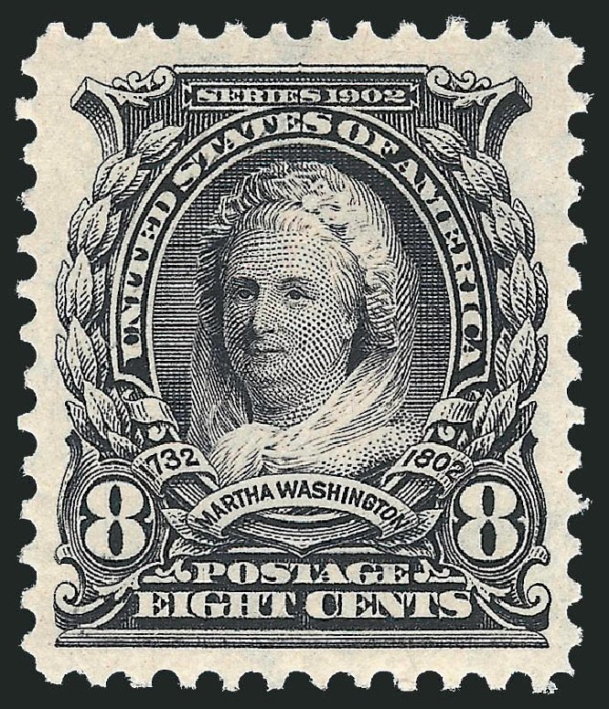 Prices of US Stamps Scott Cat. 306: 8c 1902 Martha Washington. Robert Siegel Auction Galleries, Sep 2009, Sale 976, Lot 1861