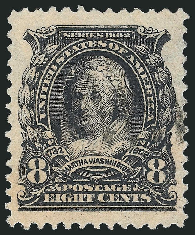 Values of US Stamps Scott Catalogue #306: 1902 8c Martha Washington. Robert Siegel Auction Galleries, Sep 2012, Sale 1028, Lot 304