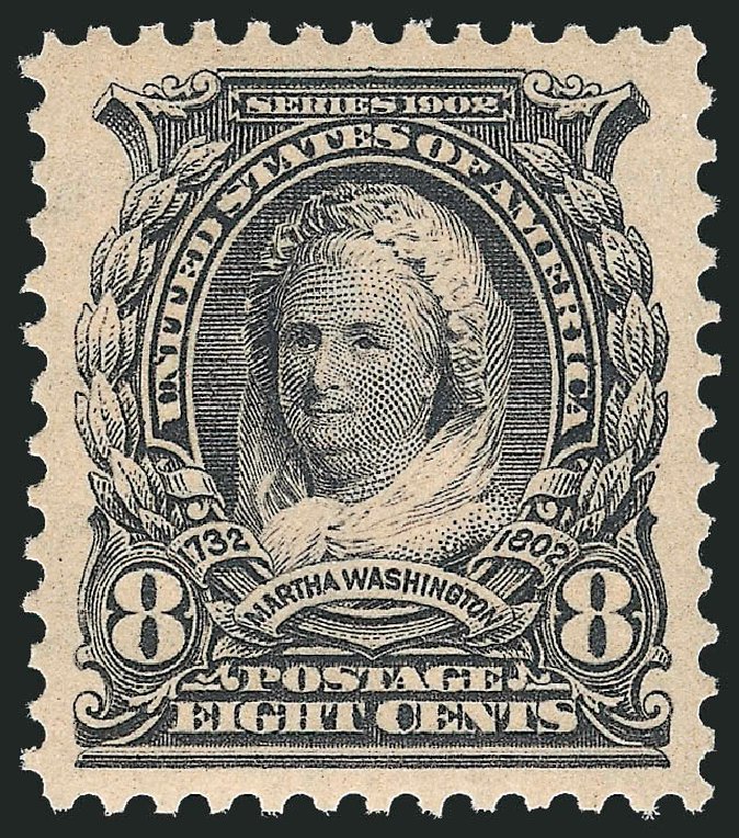 Price of US Stamps Scott Cat. #308: 13c 1902 Harrison. Robert Siegel Auction Galleries, Mar 2011, Sale 1007, Lot 2591