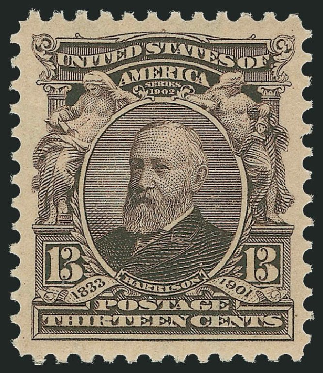 Costs of US Stamps Scott Catalog #308: 13c 1902 Harrison. Robert Siegel Auction Galleries, Mar 2012, Sale 1019, Lot 682
