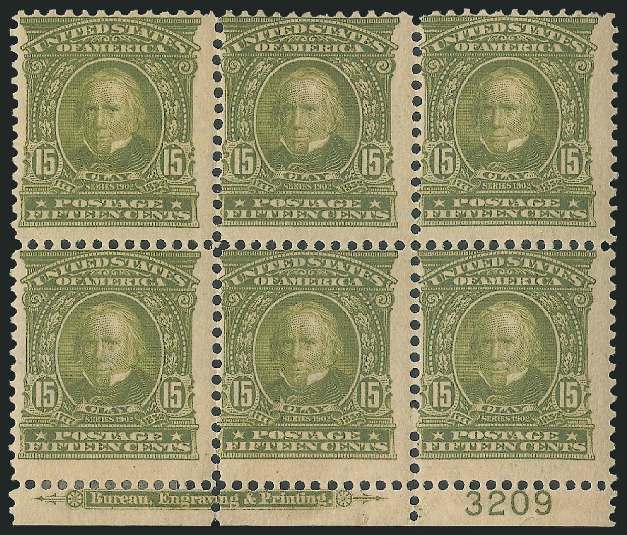 US Stamp Prices Scott Catalog # 309: 15c 1903 Henry Clay. Robert Siegel Auction Galleries, Mar 2013, Sale 1040, Lot 1657