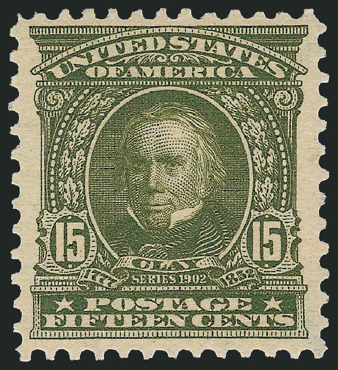 US Stamp Price Scott # 309 - 15c 1903 Henry Clay. Robert Siegel Auction Galleries, Jun 2009, Sale 975, Lot 1668