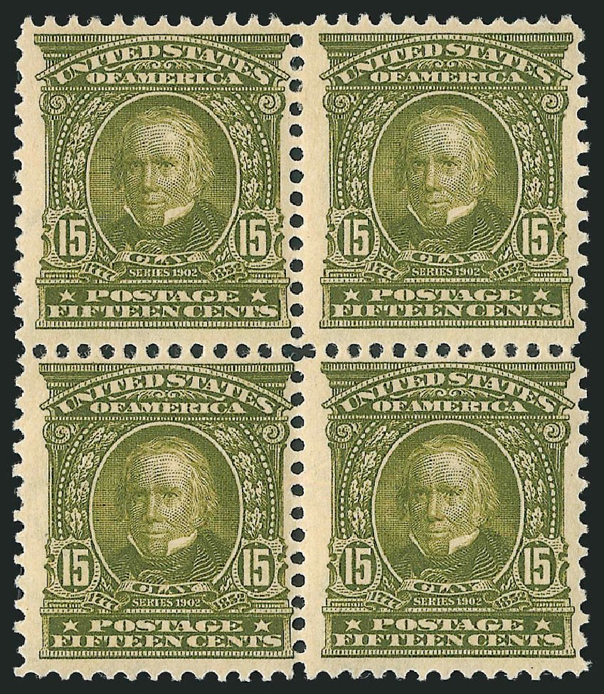 US Stamp Values Scott Catalog #309: 1903 15c Henry Clay. Robert Siegel Auction Galleries, Mar 2012, Sale 1019, Lot 685