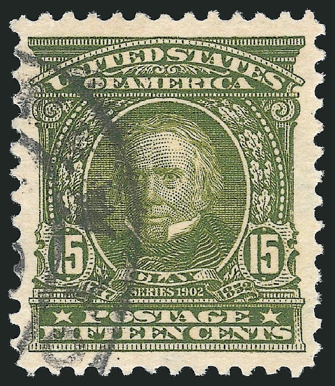 Values of US Stamps Scott Catalog 309: 15c 1903 Henry Clay. Robert Siegel Auction Galleries, Nov 2013, Sale 1061, Lot 3825