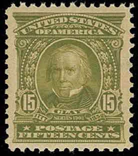 Price of US Stamps Scott Catalogue #309 - 1903 15c Henry Clay. H.R. Harmer, Nov 2013, Sale 3004, Lot 1223