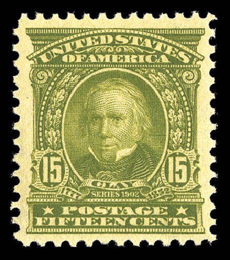 US Stamp Prices Scott Catalog #309 - 15c 1903 Henry Clay. Matthew Bennett International, Sep 2012, Sale 345, Lot 306