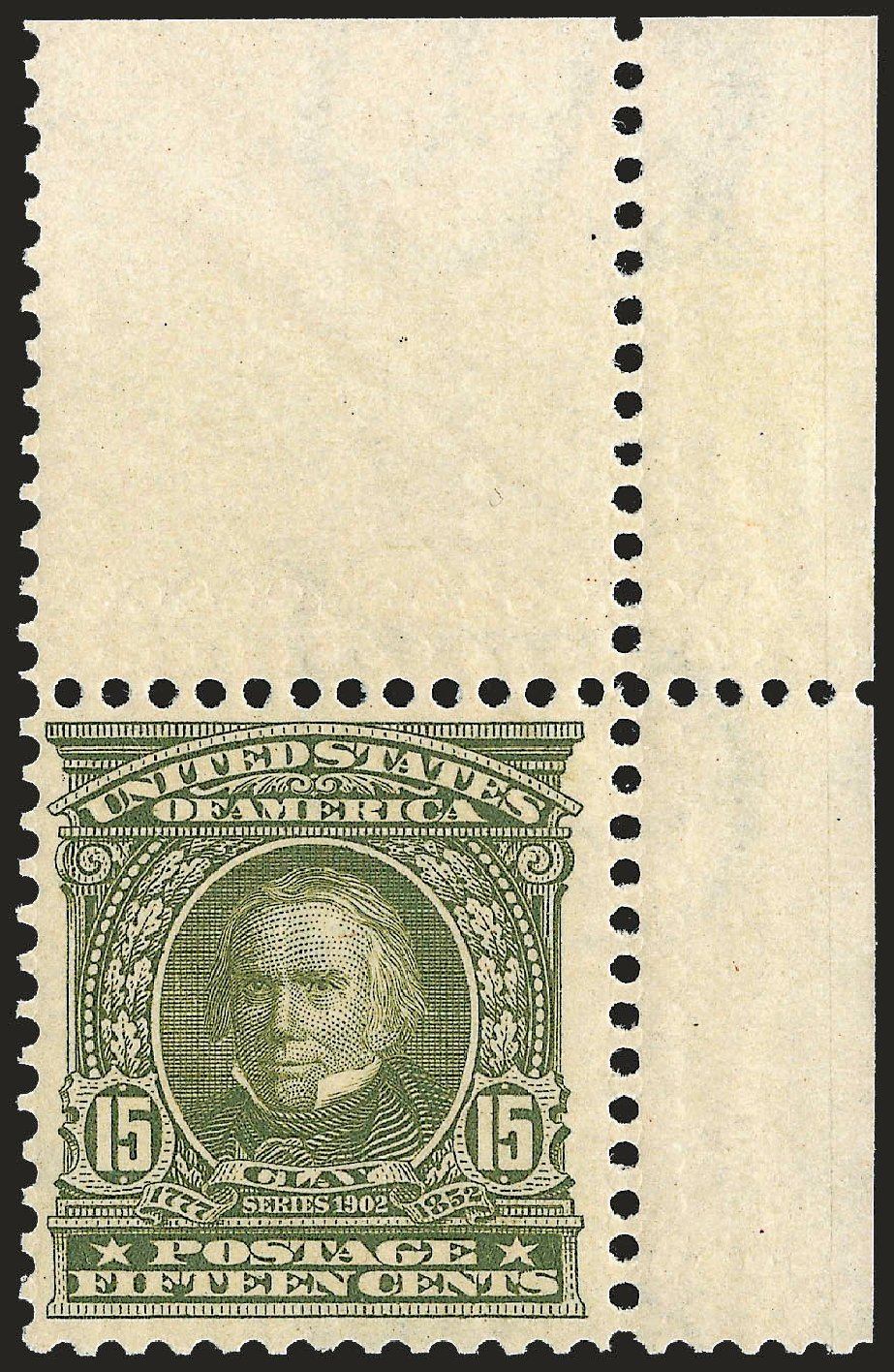 Price of US Stamp Scott Catalogue #309 - 1903 15c Henry Clay. Robert Siegel Auction Galleries, Sep 2009, Sale 976, Lot 1866