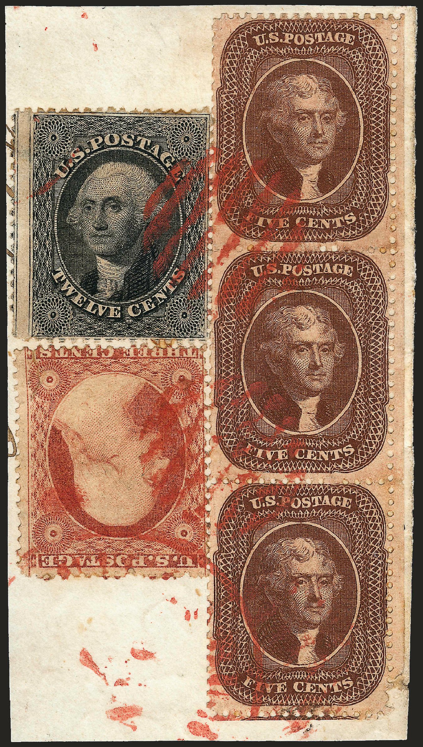 Value of US Stamp Scott 30A: 5c 1860 Jefferson. Robert Siegel Auction Galleries, Oct 2008, Sale 963, Lot 370
