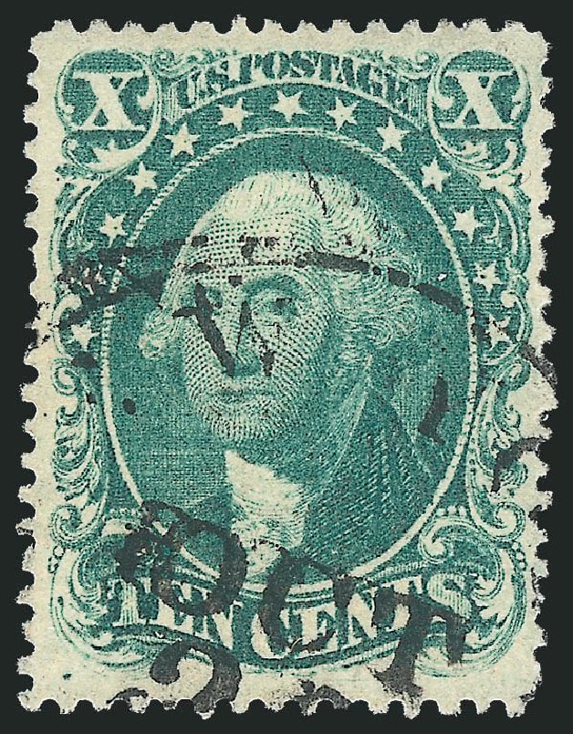US Stamp Prices Scott Cat. # 31 - 1857 10c Washington. Robert Siegel Auction Galleries, Sep 2009, Sale 976, Lot 1240