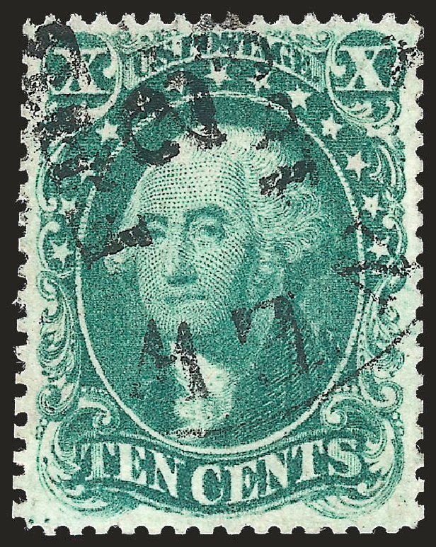US Stamp Prices Scott Catalogue # 31 - 10c 1857 Washington. Robert Siegel Auction Galleries, Apr 2010, Sale 984, Lot 170