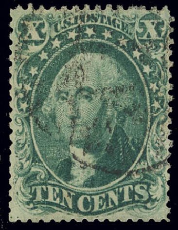 Prices of US Stamps Scott Catalog # 31: 10c 1857 Washington. Daniel Kelleher Auctions, Feb 2013, Sale 634, Lot 34